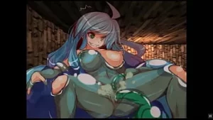 Cumingaming - Flying Princess Inter Breed [Pornospiel Hentai-Spiel] ep.1 gefangene Prinzessin fickt Slimes-Monster